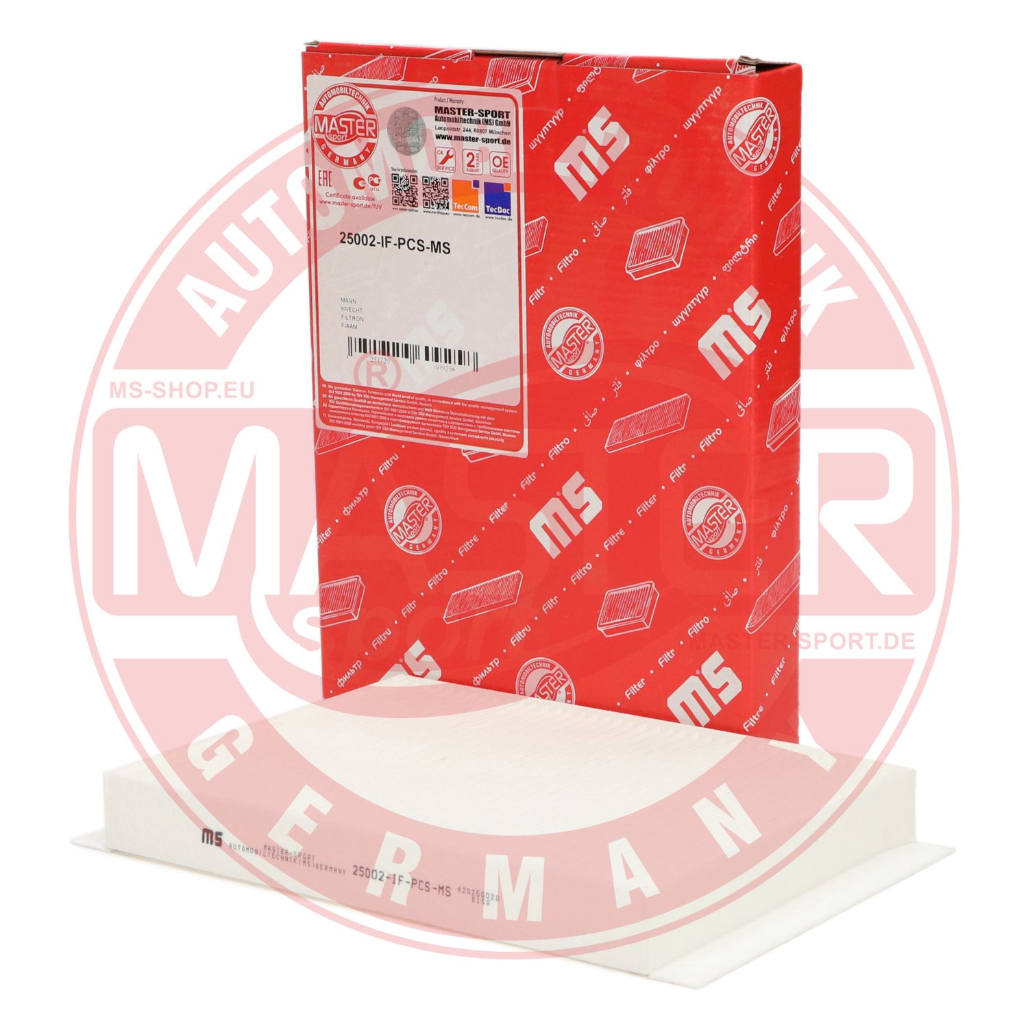 Filtru polen MASTERSPORT GERMANY 25002-IF-PCS-MS